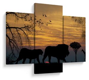 Safari slika (90x60 cm)