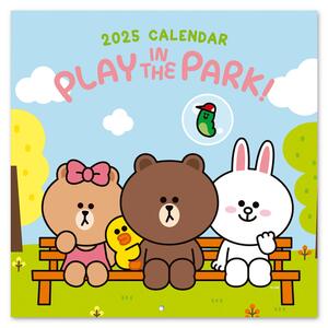 Kalendar 2025 Line Friends