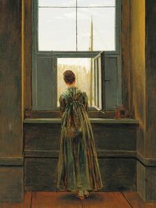 Reprodukcija The Woman at The Window, Caspar David Friedrich