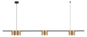 Viseća lampa (letvica) GENESIS BLACK GOLD 7xGU10