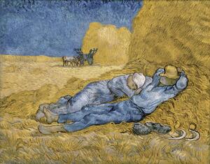 Vincent van Gogh - Reprodukcija umjetnosti Siesta, (40 x 30 cm)