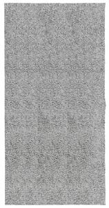 VidaXL Čupavi moderni tepih s visokim vlaknima sivi 100x200 cm