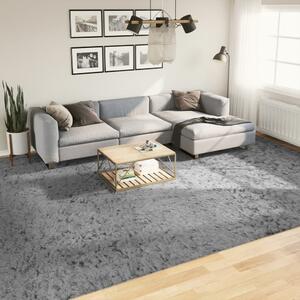 VidaXL Čupavi moderni tepih s visokim vlaknima sivi 300x400 cm