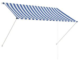 VidaXL Tenda na uvlačenje 200 x 150 cm plavo-bijela