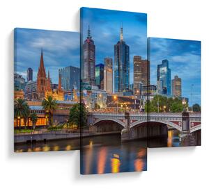 Slika grada Melbournea (90x60 cm)