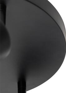 Moderna plafonjera crna podesiva okrugla 3 svjetla - Java