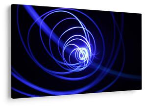 Slika plavih spirala (90x60 cm)