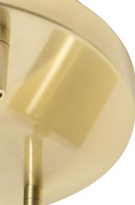 Moderna stropna svjetiljka od mesinga podesiva okrugla 3 svjetla - Java