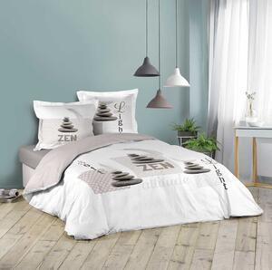 Kvalitetna posteljina u bijeloj boji 220x200