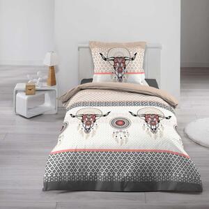 Kvalitetna posteljina s motivom bika 140 x 200 cm