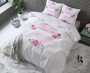 Pamučna ružičasta posteljina JE'TAIME 200 x 220 cm