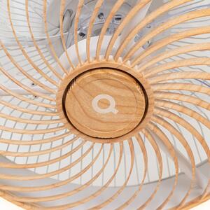 Stropni ventilator na drva uklj. LED s daljinskim upravljačem - Clima