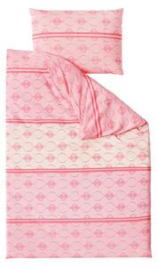 Pamučna posteljina ALCUDIA ružičasta Dimenzije posteljine: 70 x 90 cm | 140 x 200 cm