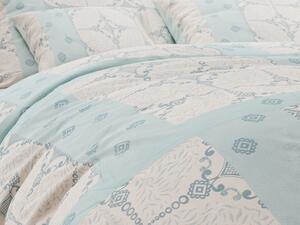 Pamučna posteljina PONSA mentol Dimenzije posteljine: 2 ks 70 x 90 cm | 200 x 220 cm