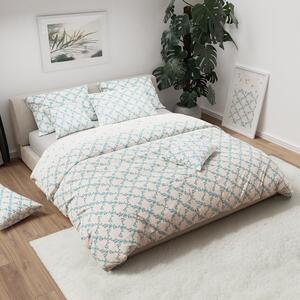 Pamučna posteljina SACOMA bijela Dimenzije posteljine: 2 ks 70 x 90 cm | 200 x 220 cm