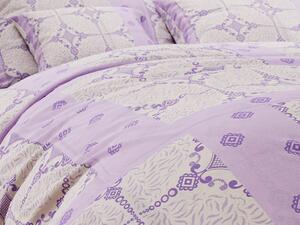 Pamučna posteljina PONSA ljubičasta Dimenzije posteljine: 70 x 90 cm | 140 x 200 cm