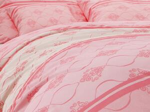 Pamučna posteljina ALCUDIA ružičasta Dimenzije posteljine: 2 ks 70 x 90 cm | 200 x 220 cm