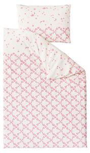 Pamučna posteljina SACOMA ružičasta Dimenzije posteljine: 2 ks 70 x 90 cm | 200 x 220 cm
