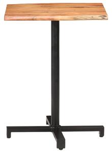 VidaXL Bistro stol sa živim rubovima 60x60x75 cm masivno drvo bagrema
