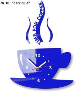 Zidni sat "Vrijeme je za kavu"