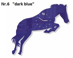 Zidni sat za dnevni boravak - Konj Plava
