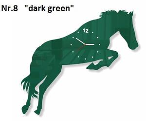 Zidni sat za dnevni boravak - Konj Zeleno