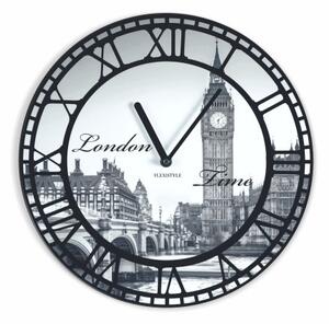 Vintage zidni sat s motivom Londona