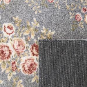 Kvalitetan sivi vintage tepih za dnevni boravak Širina: 120 cm | Duljina: 170 cm