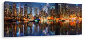 Slika Manhattana noću (120x50 cm)