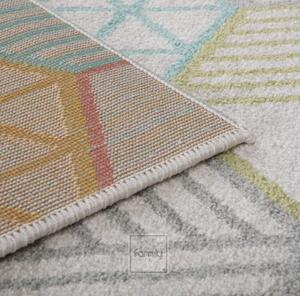 Šareni tepih s geometrijskim uzorcima Širina: 120 cm | Duljina: 160 cm
