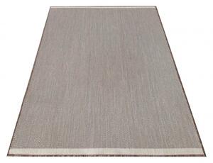 Jednostavan i praktičan glatki smeđi tepih Širina: 160 cm | Duljina: 230 cm