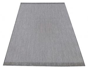 Jednostavan i elegantan sivi glatki tepih za svestranu upotrebu Širina: 200 cm | Duljina: 290 cm
