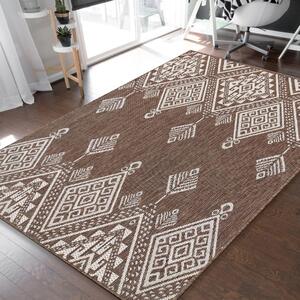 Jedinstveni tepih modernog geometrijskog uzorka Širina: 80 cm | Duljina: 150 cm
