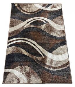 Originalni tepih sa apstraktnim uzorkom u smeđoj boji Širina: 200 cm | Duljina: 290 cm