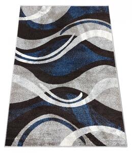 Originalni tepih sa apstraktnim uzorkom u plavo-sivoj boji Širina: 80 cm | Duljina: 150 cm