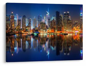 Slika Manhattana noću (70x50 cm)