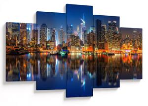 Slika Manhattana noću (150x105 cm)