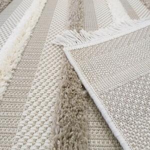 Bezvremenski tepih u skandinavskom stilu u bež boji Širina: 160 cm | Duljina: 230 cm