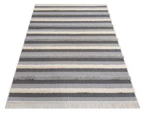 Bezvremenski tepih u skandinavskom stilu u sivoj boji Širina: 160 cm | Duljina: 230 cm