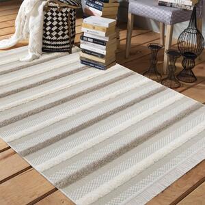 Bezvremenski tepih u skandinavskom stilu u bež boji Širina: 120 cm | Duljina: 170 cm