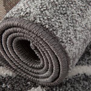 Originalni sivi tepih u skandinavskom stilu Širina: 80 cm | Duljina: 150 cm