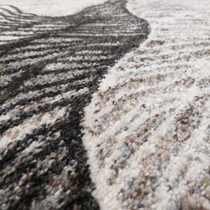 Sofisticirani smeđi tepih sa zanimljivim dizajnom Širina: 60 cm | Duljina: 100 cm