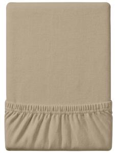 Jersey plahta EXCLUSIVE cappuccino 90 x 200 cm