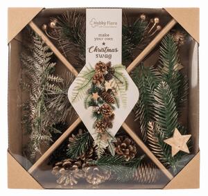 Kreativni set DIY CHRISTMAS za izradu vijenaca i dekoracija - različite specifikacije