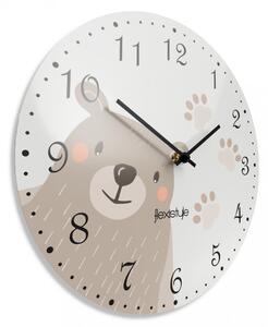 Simpatičan dječji zidni sat sa slikom medvjedića