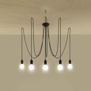 Luster EDISON 5 crna