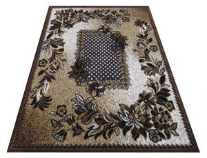 Kvalitetni smeđi tepih za dnevni boravak Širina: 90 cm | Duljina: 310 cm