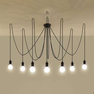 Luster EDISON 7 crna