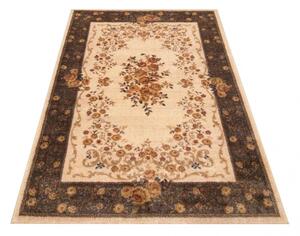 Originalni smeđi krem vintage tepih za dnevni boravak Širina: 200 cm | Duljina: 290 cm