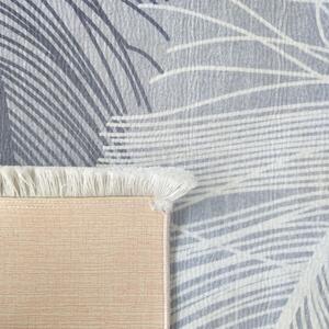 Protuklizni tepih s motivom perja Širina: 180 cm | Duljina: 280 cm